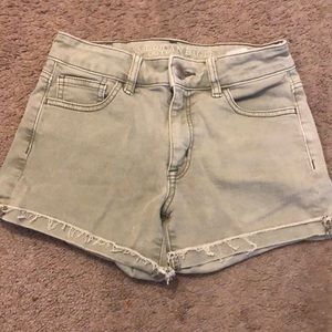 American Eagle Outfitters Grey Denim Shorts